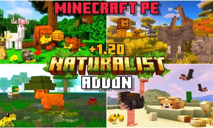 THE BEST NATURALIST ADDON for BEDROCK 1.21 