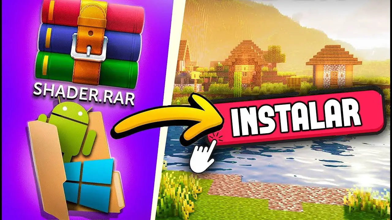 Cómo INSTALAR SHADERS en MINECRAFT BEDROCK 1.21 EN 2025