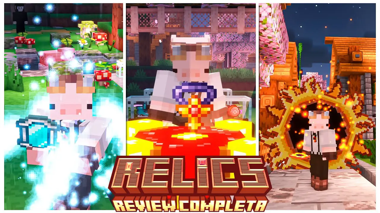 Cómo descargar e instalar RELICS mod para Minecraft 1.21
