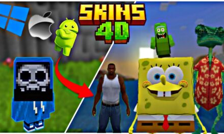 Cómo Descargar e Instalar SKINS 4D para MCPE 1.21