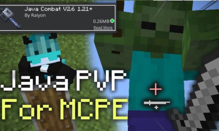 HOW TO DOWNLOAD THE JAVA PVP ADDON FOR MCPE 1.21