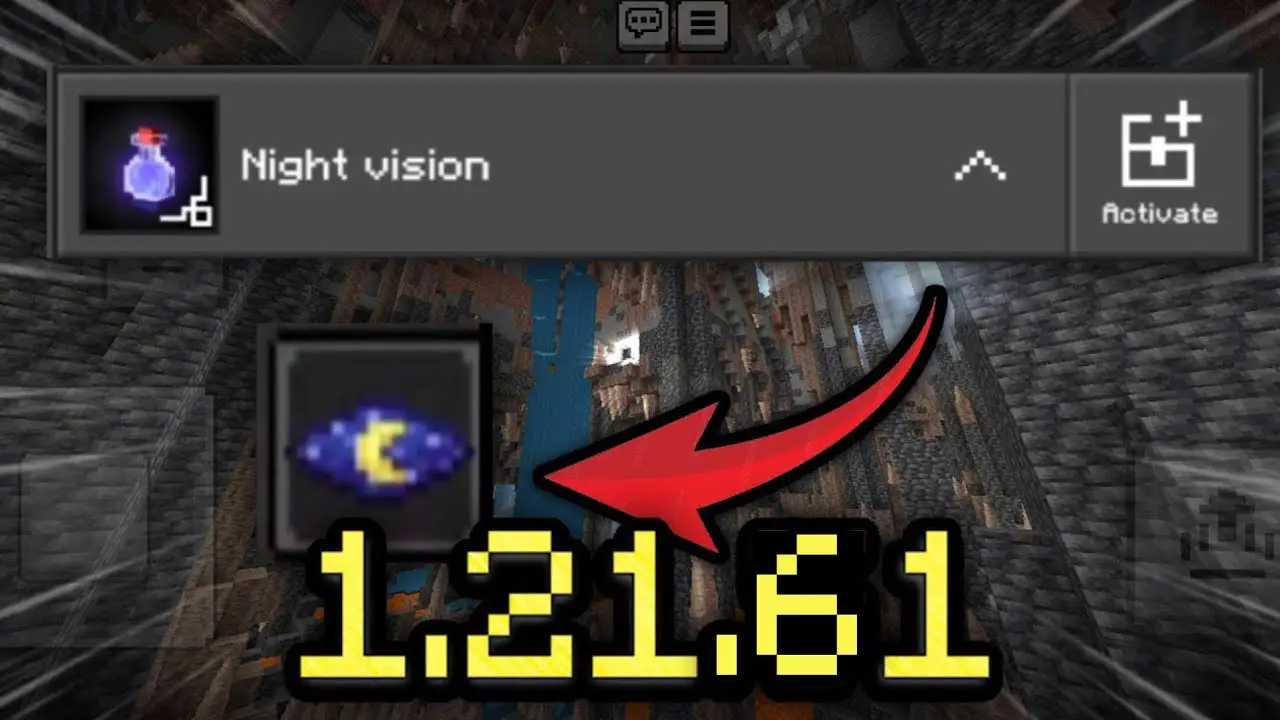 HOW TO DOWNLOAD THE NIGHT VISION BEHAVIOUR PACK FOR MINECRAFT 1.21