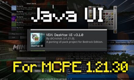 HOW TO DOWNLOAD JAVA UI FOR MCPE 1.21