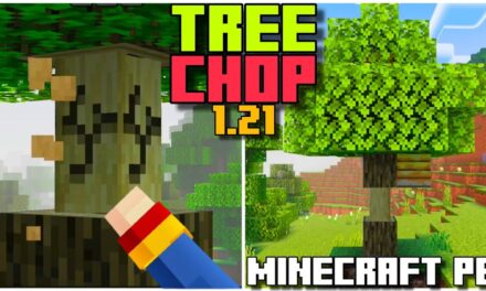 THE TREE CHOP and CAPITATOR ADDON for BEDROCK 1.21