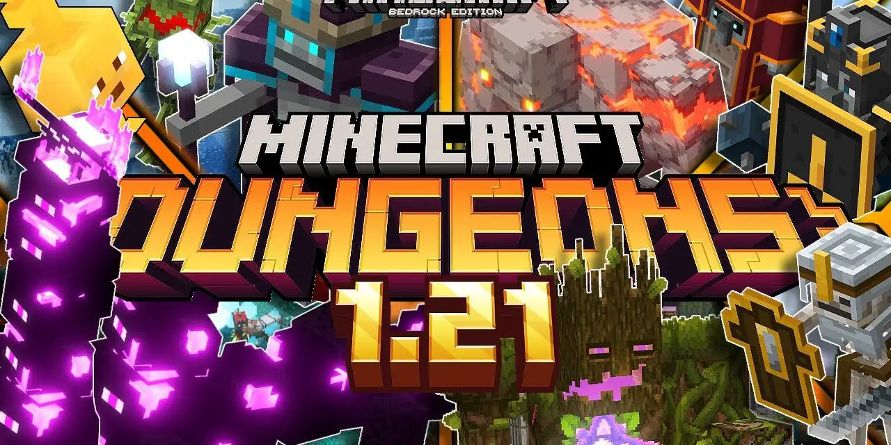 El Mejor Modpack de Dungeons para Minecraft PE 1.21