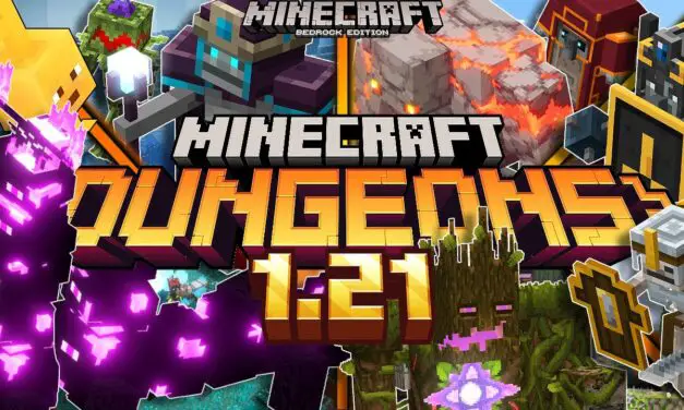 El Mejor Modpack de Dungeons para Minecraft PE 1.21