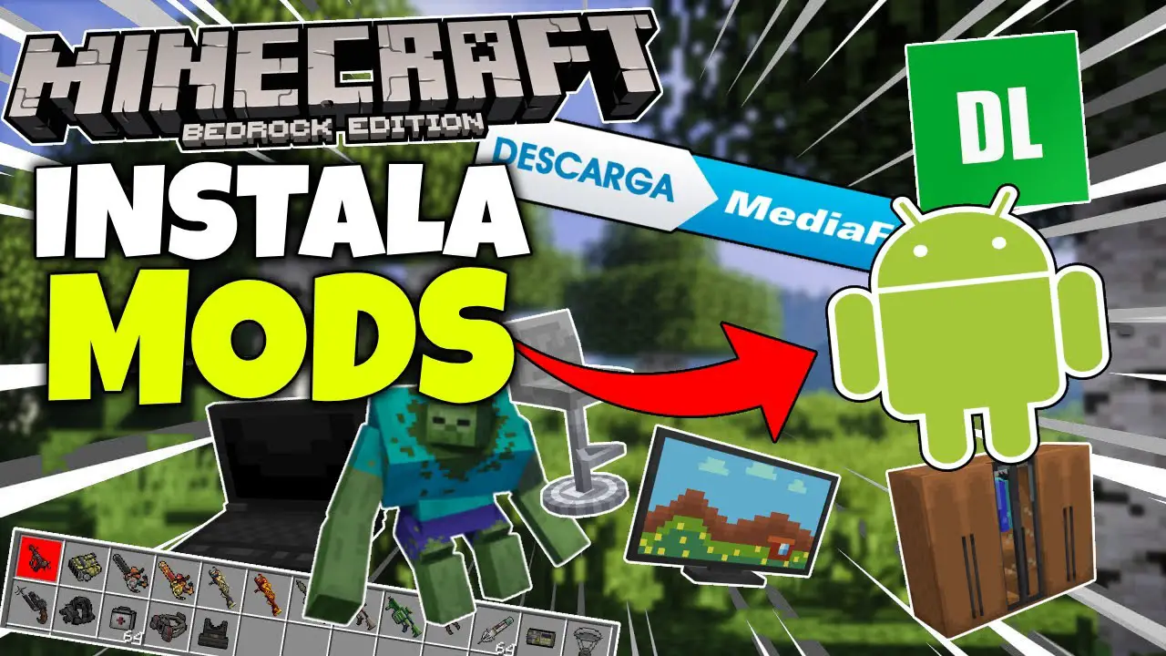 Cómo INSTALAR MODS en Minecraft Bedrock 1.21 