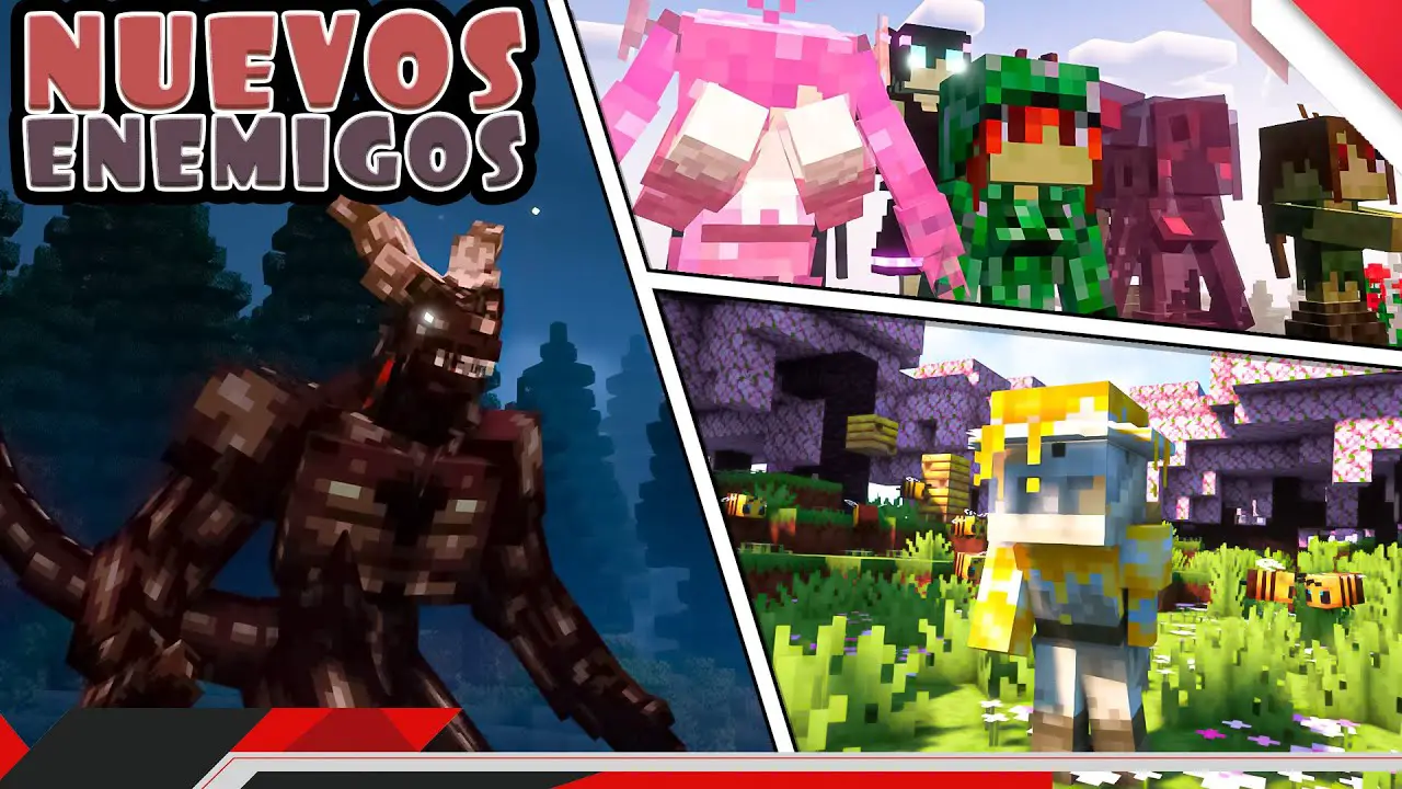 5 Increíbles Mods de Enemigos para Minecraft y Cómo Descargarlos