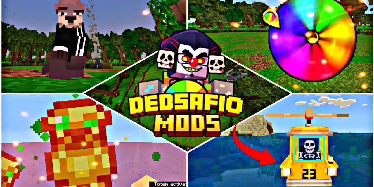 Los 5 Mejores MODS y MAPA del DESAFÍO 3 para Minecraft Bedrock 1.21