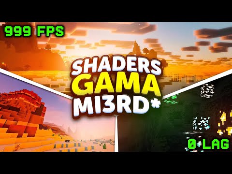 Los Mejores Shaders para Minecraft PE GAMA BAJA