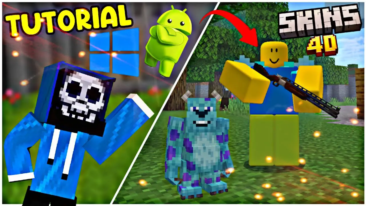 Nueva Actualización Skins 4D para Minecraft Bedrock 1.21