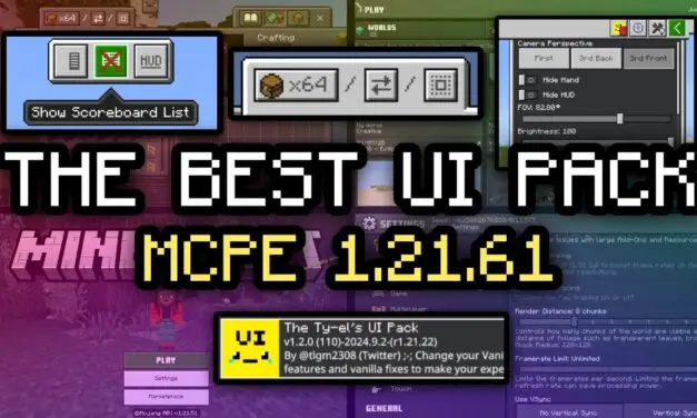 HOW TO DOWNLOAD THE BEST UI PACK FOR MCPE 1.21