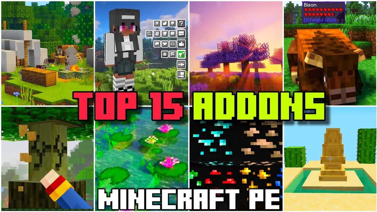 Top 15 Addons for Bedrock 1.21 – New