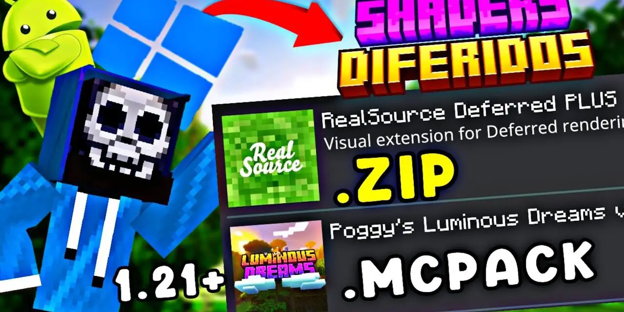 Cómo Instalar Shaders Diferidos en Minecraft Bedrock Android