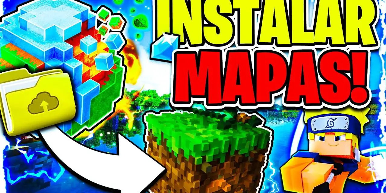 CÓMO DESCARGAR E INSTALAR MAPAS EN MINECRAFT