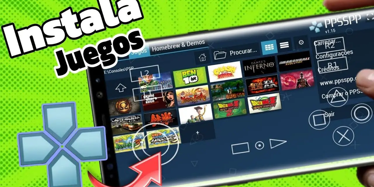 Cómo descargar juegos de manera oficial en emulador de PSP