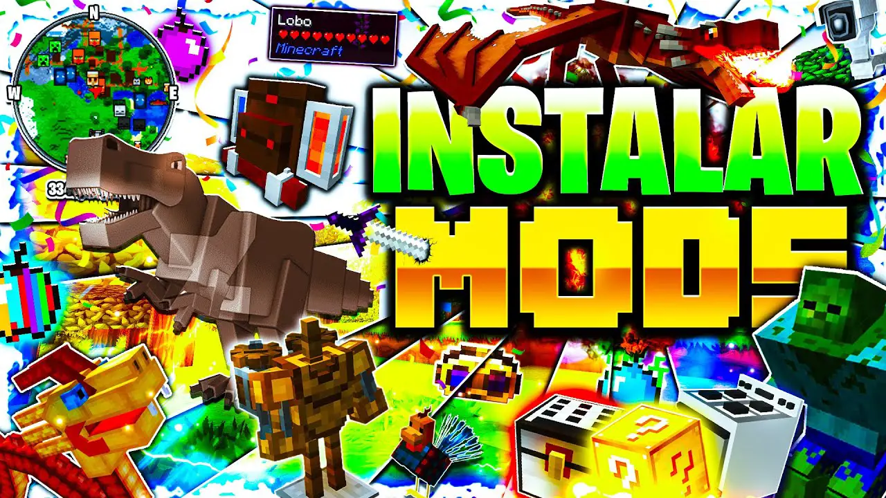 CÓMO DESCARGAR MODS SIN LAG PARA MINECRAFT 2025