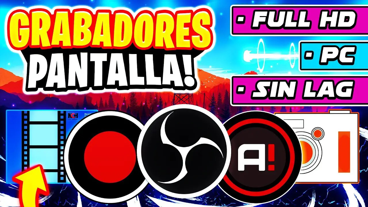 CÓMO DESCARGAR LOS 5 MEJORES PROGRAMAS PARA GRABAR LA PANTALLA EN PC