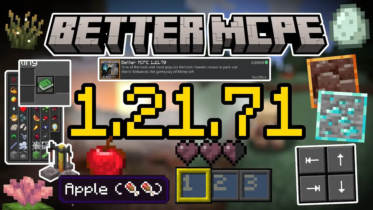 How to Download Better MCPE Resource Pack 1.21