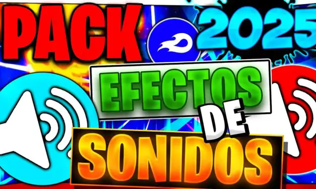 COMO DESCARGAR PACK DE EFECTOS DE SONIDO
