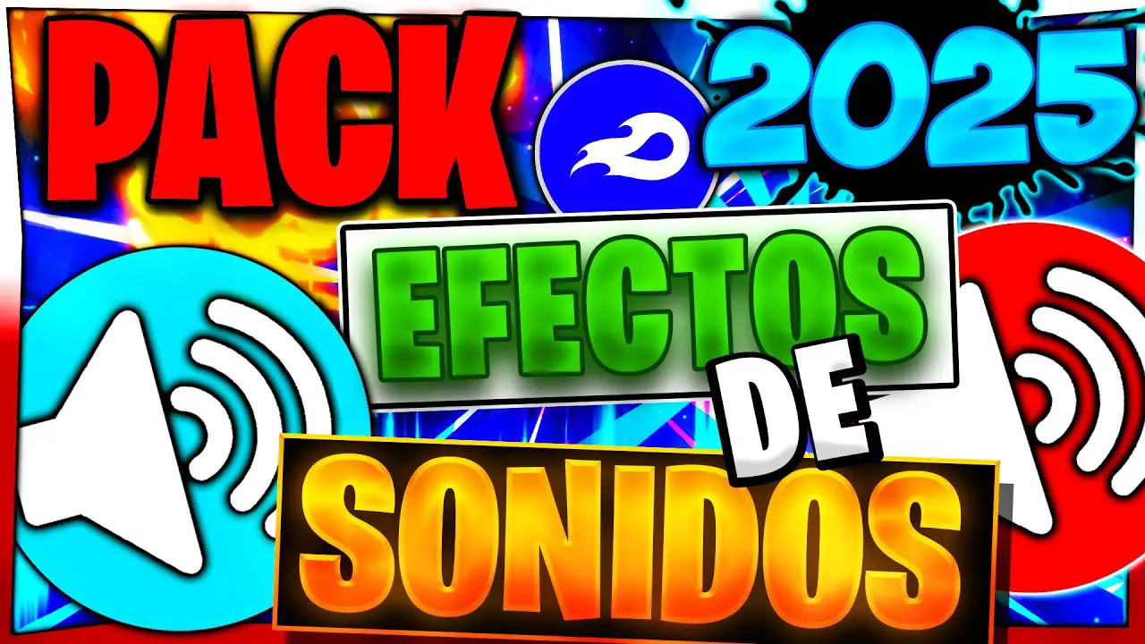 COMO DESCARGAR PACK DE EFECTOS DE SONIDO