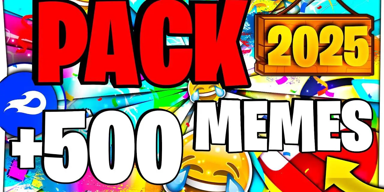 CÓMO DESCARGAR PACK DE MEMES 2025