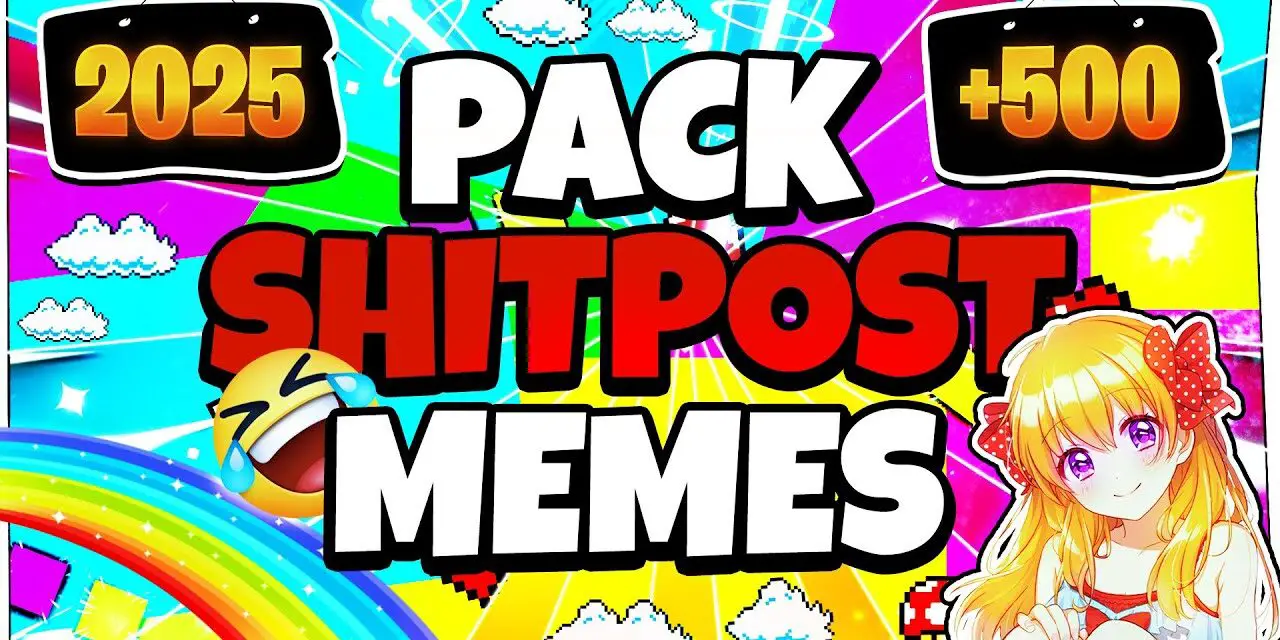 Cómo descargar Pack de Memes Shitpost 2025