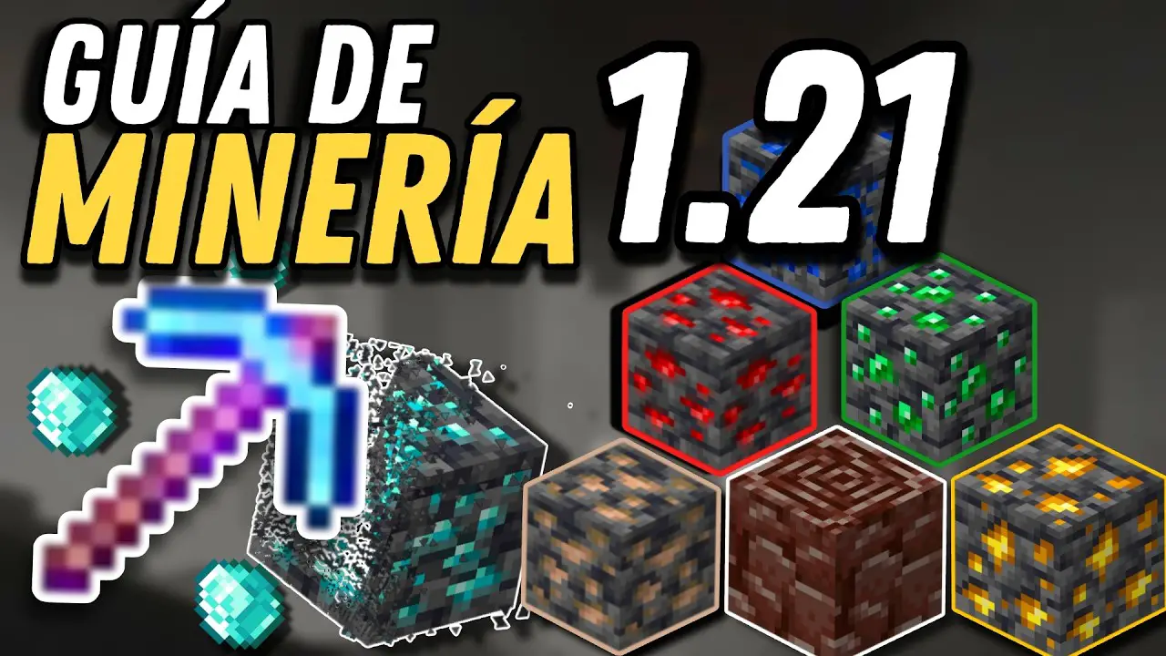 Guía Definitiva de Minería para Minecraft Bedrock y Java