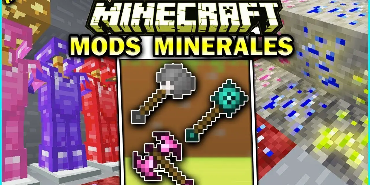 Cómo Descargar 10 Mods de Armaduras, Herramientas y Minerales
