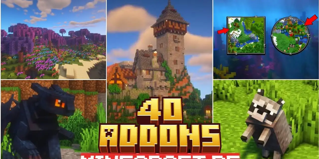 How to Download 40 Addons for Minecraft Bedrock 1.21