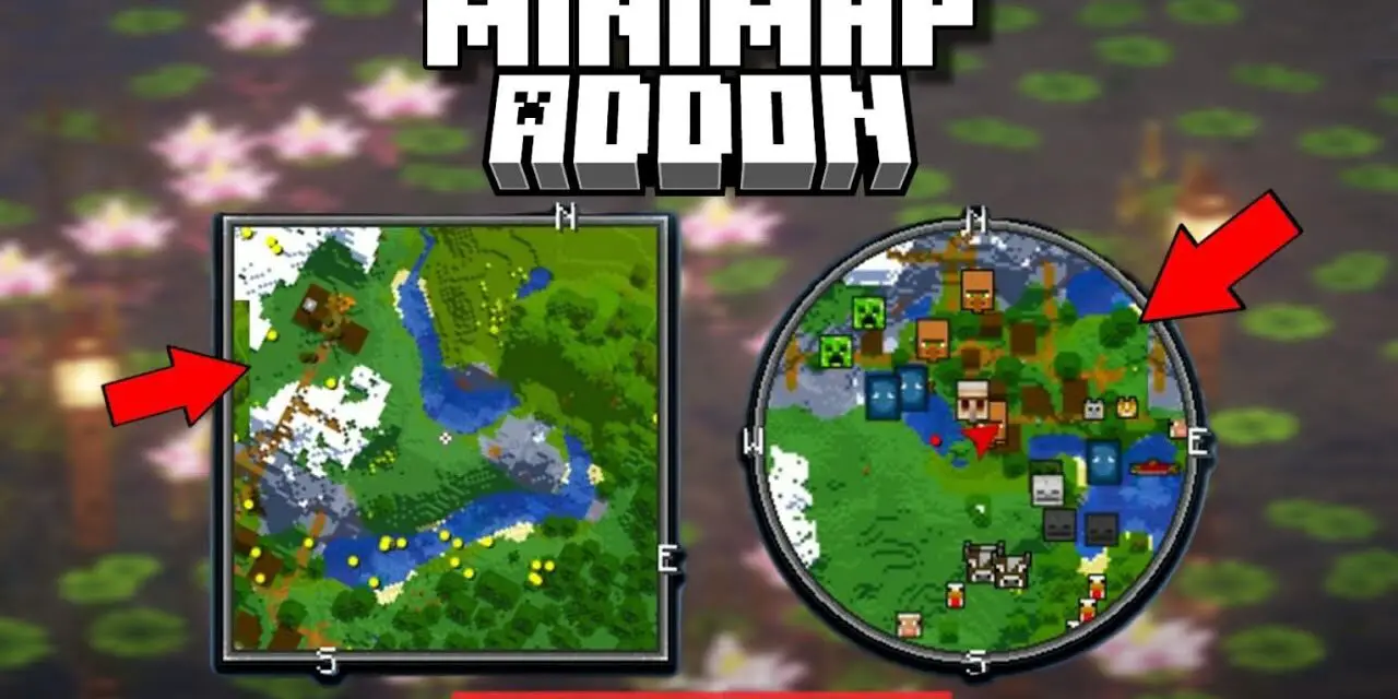 How to Download Minimap Addon for Bedrock 1.21