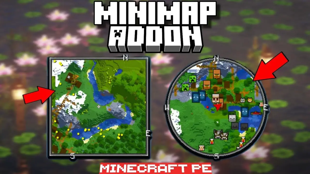 How to Download Minimap Addon for Bedrock 1.21