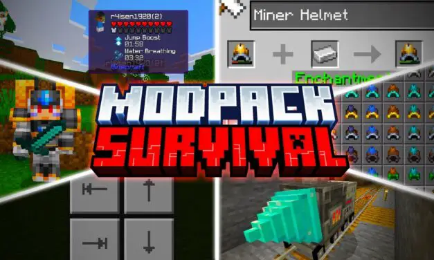 Cómo Descargar 10 Addons Survival de Minecraft Bedrock 1.21