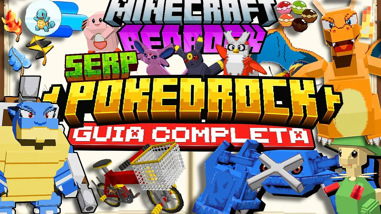 El Mejor Mod de Pokémon para Minecraft PE 1.21