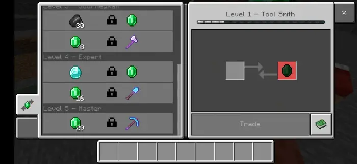 Cómo descargar All Trades Visible 1.22 para Minecraft Bedrock