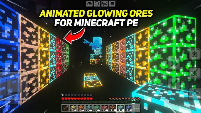 How to Download Animated Glowing Ores 1.22