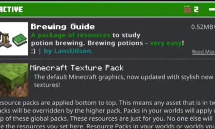 Cómo descargar Brewing Guide 1.22 con Texturas Default y Modo Oscuro para Minecraft Bedrock