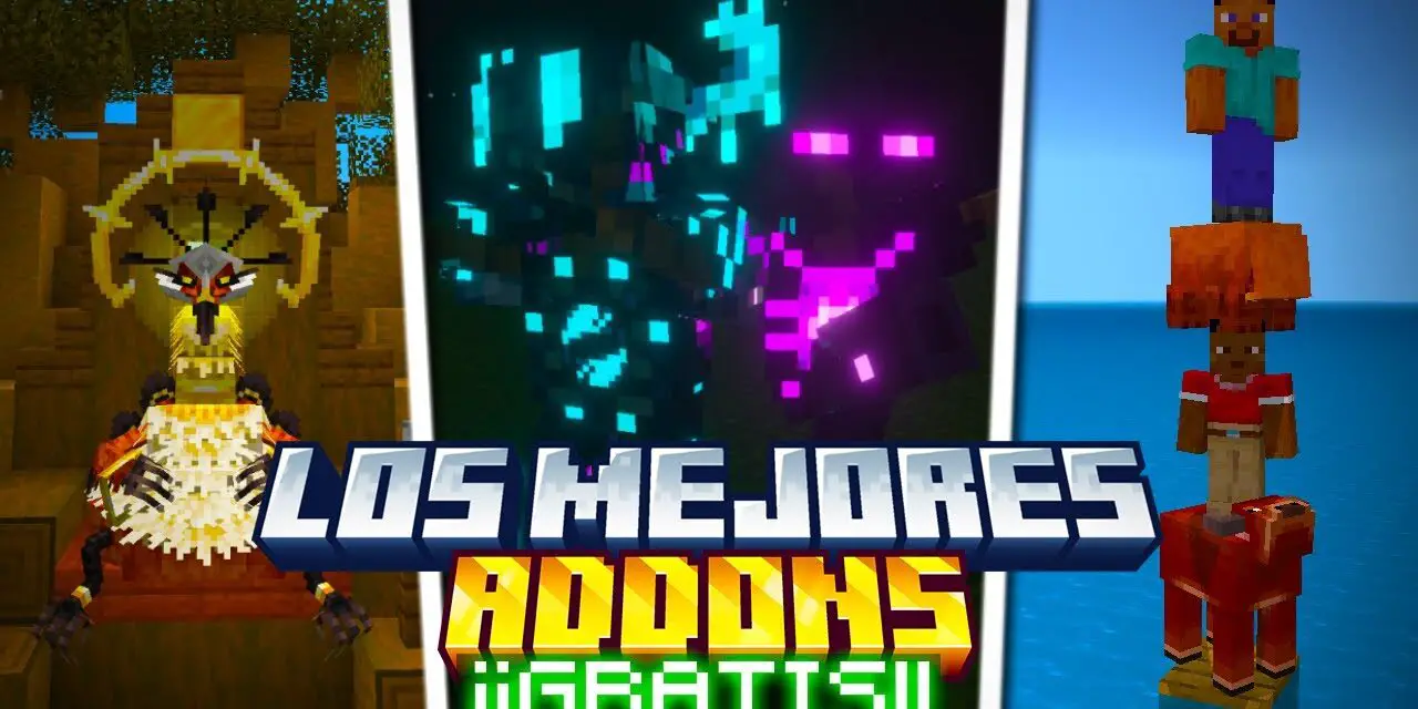 Cómo descargar addons de Bedrock | Addons para Minecraft Bedrock 1.22