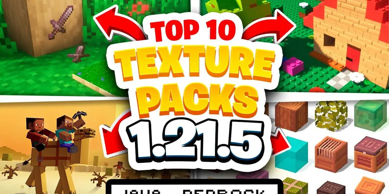 Cómo Descargar TOP 10 Texture Packs para Minecraft 1.22 (Parte 2 – NUEVOS PACKS IMPRESIONANTES)