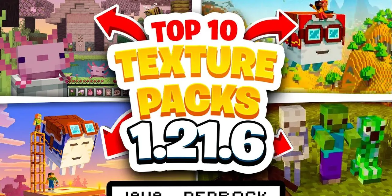 Cómo Descargar TOP 10 Texture Packs para Minecraft 1.22 (GUÍA COMPLETA 2025)